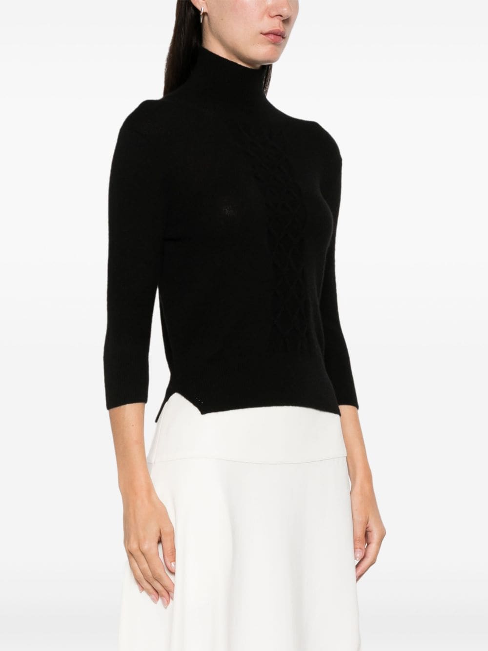 ERMANNO SCERVINO KNOT-DETAILING SWEATER 