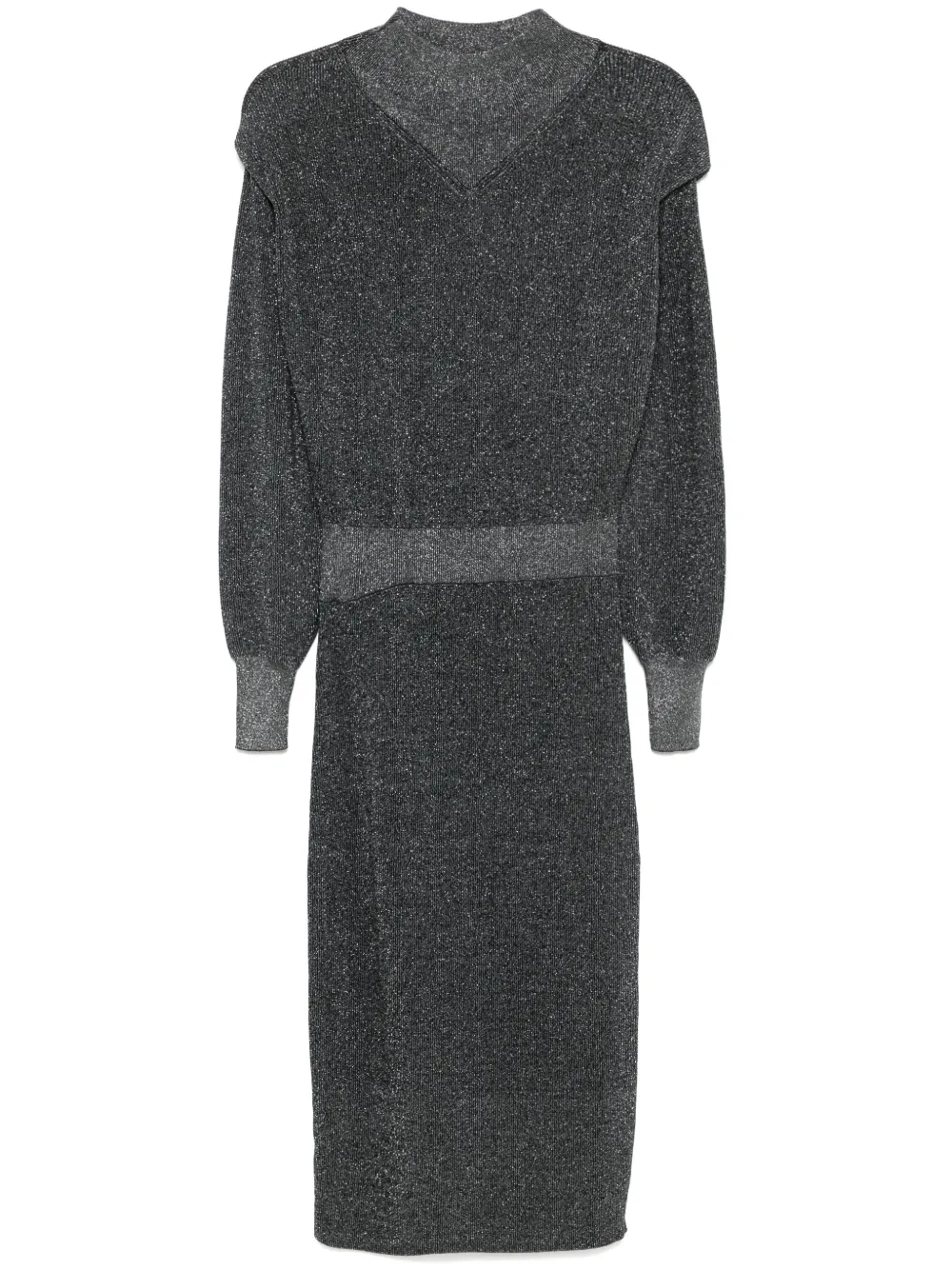IRO Arista midi dress | Black | Image 1