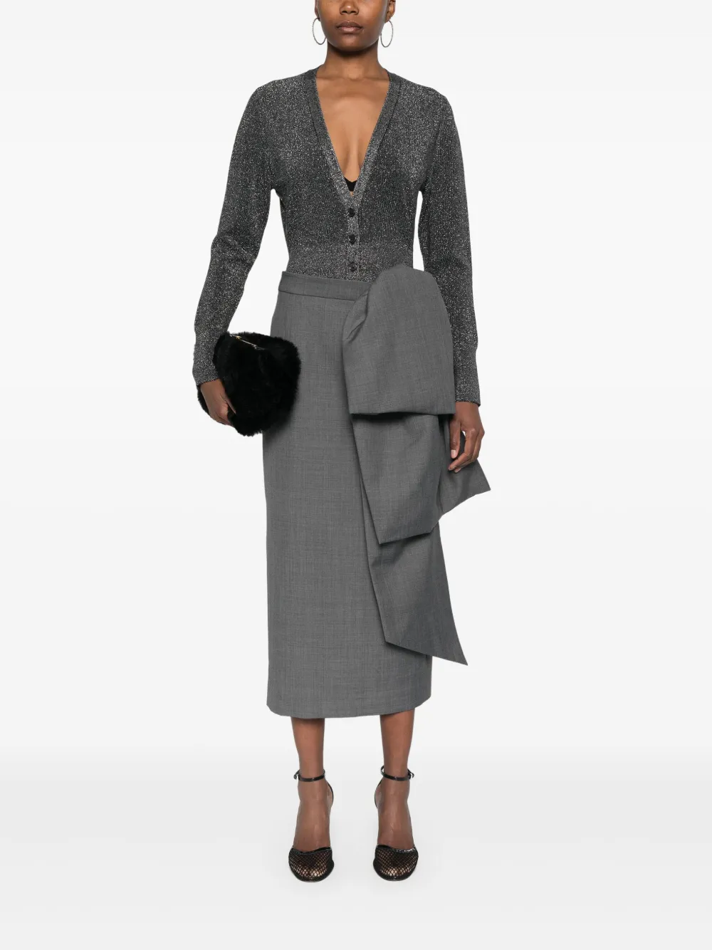 IRO Alea vest - Zwart