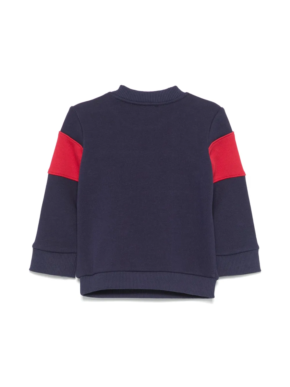 Moschino Kids Sweater met logoprint - Blauw