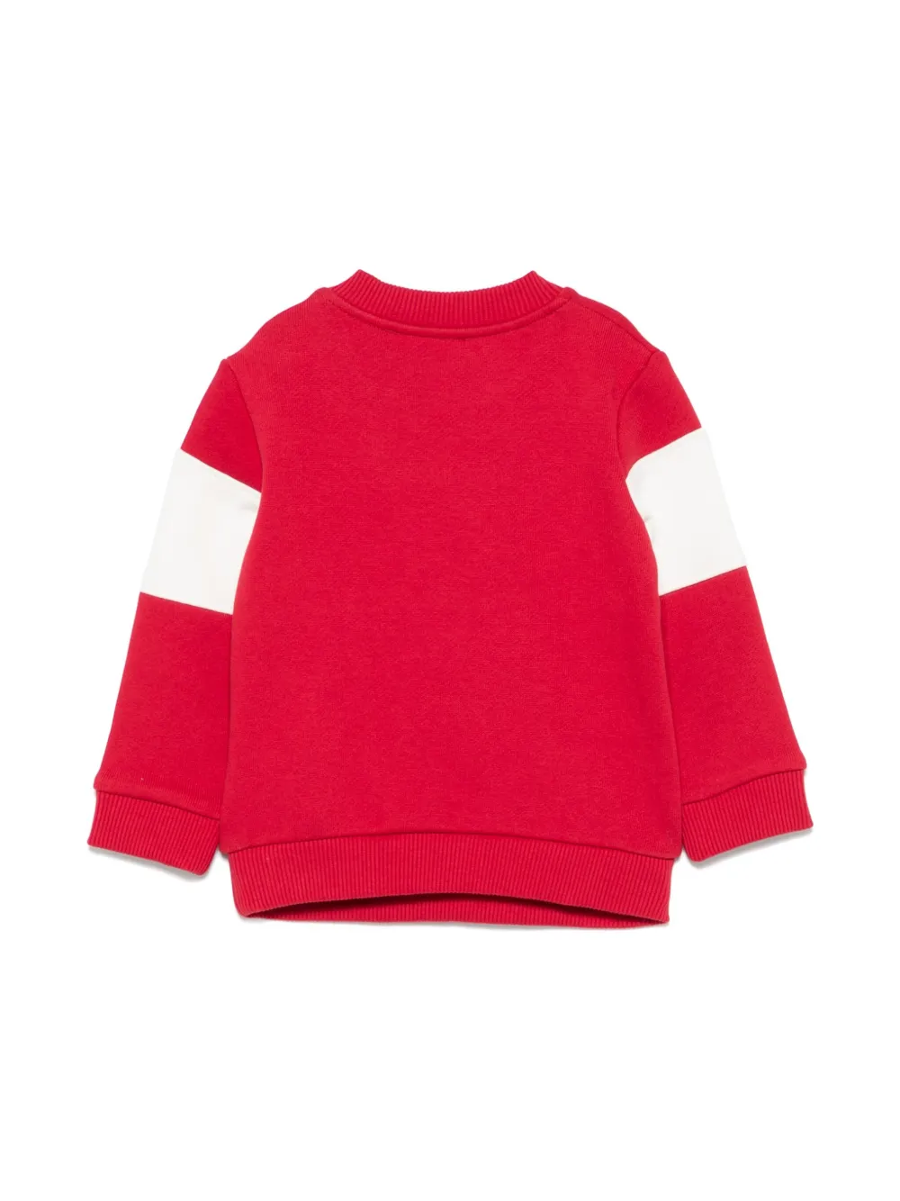 Moschino Kids Sweater met logoprint - Rood