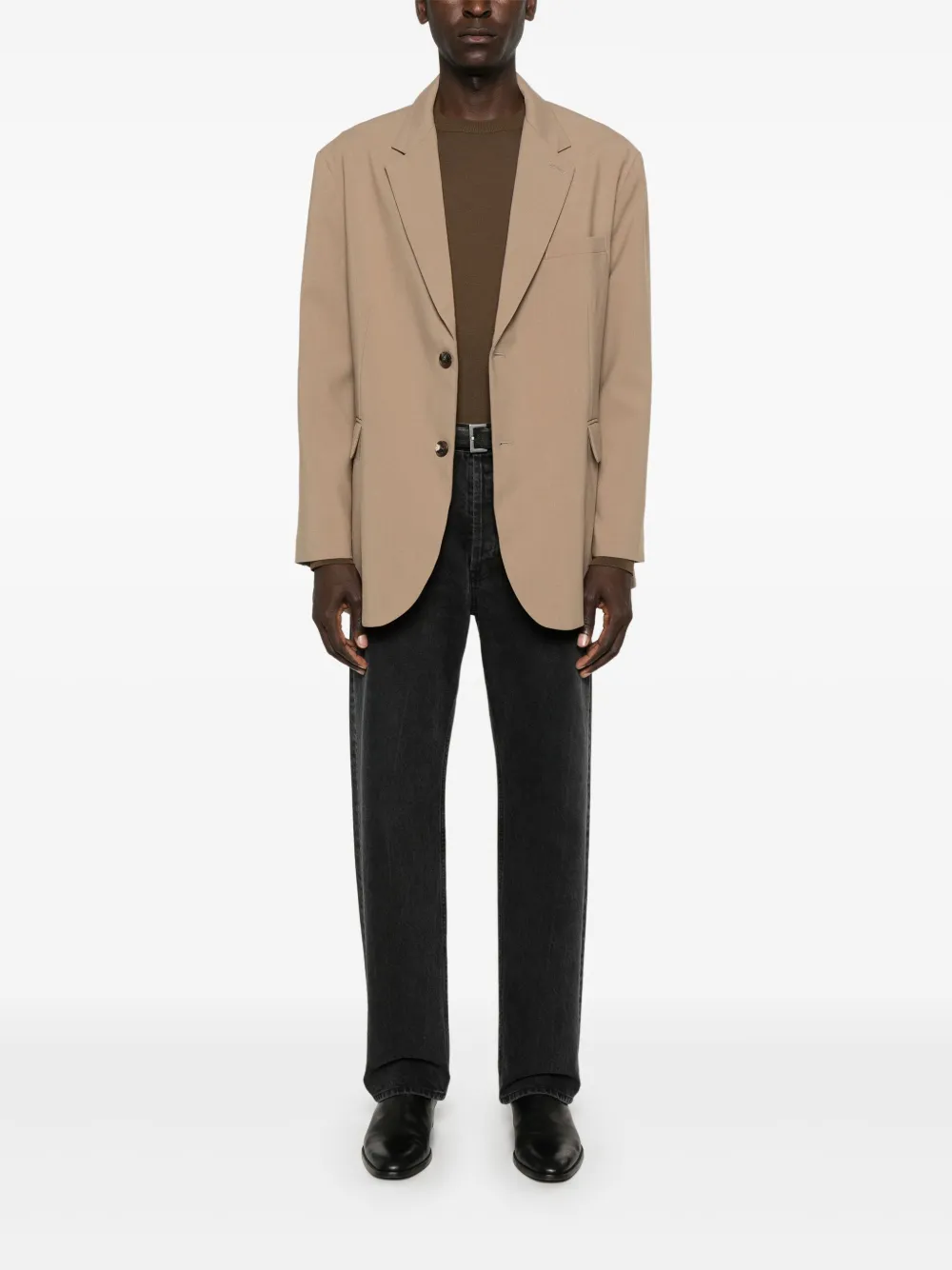 Saint Laurent straight-leg jeans - Zwart