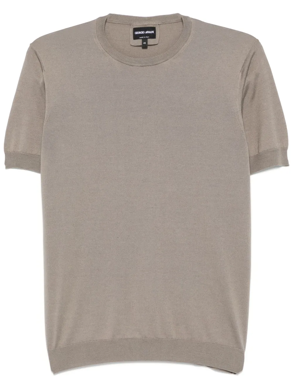 fine-knit T-shirt