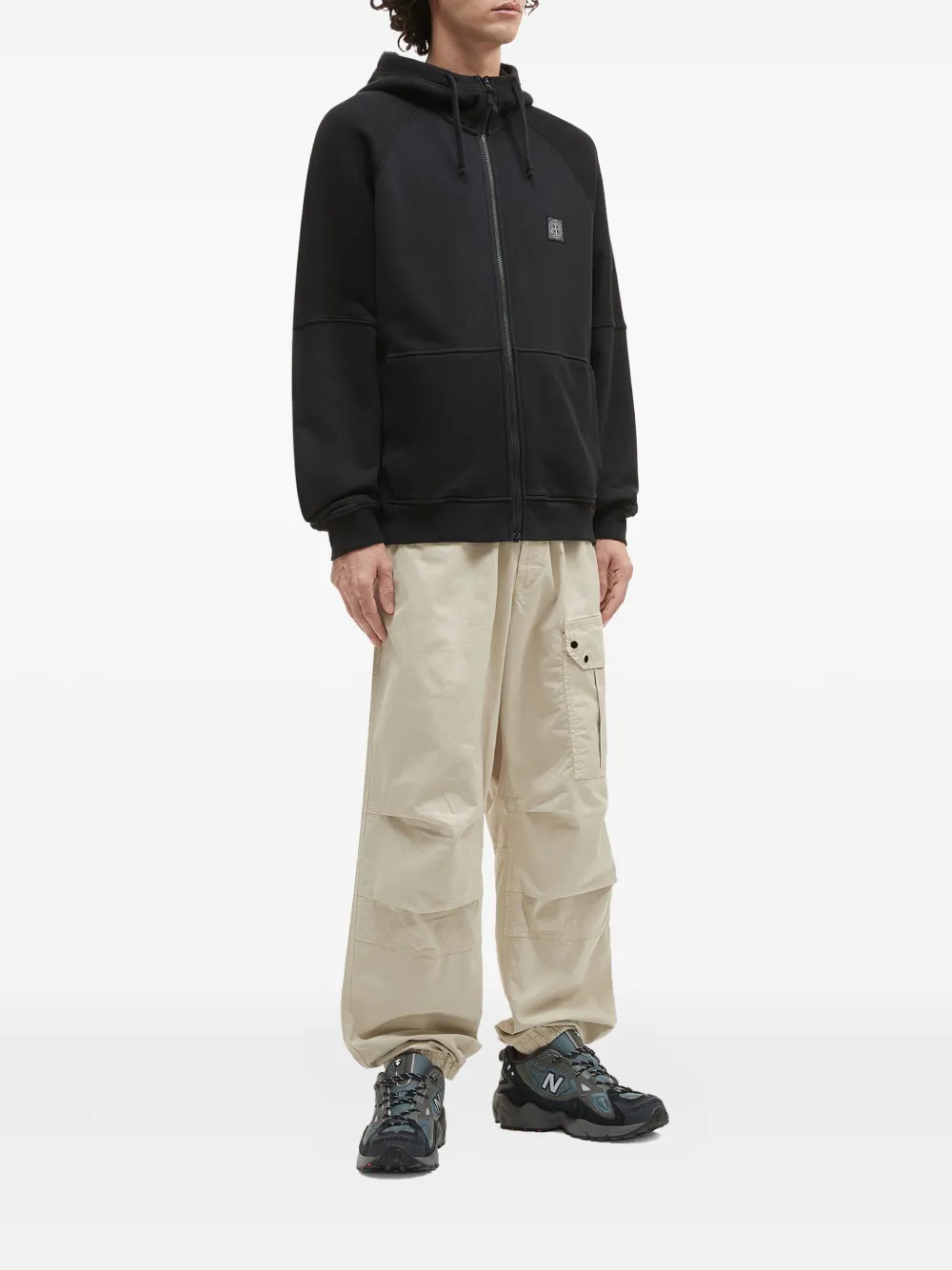 Stone Island Canvas cargo broek - Beige