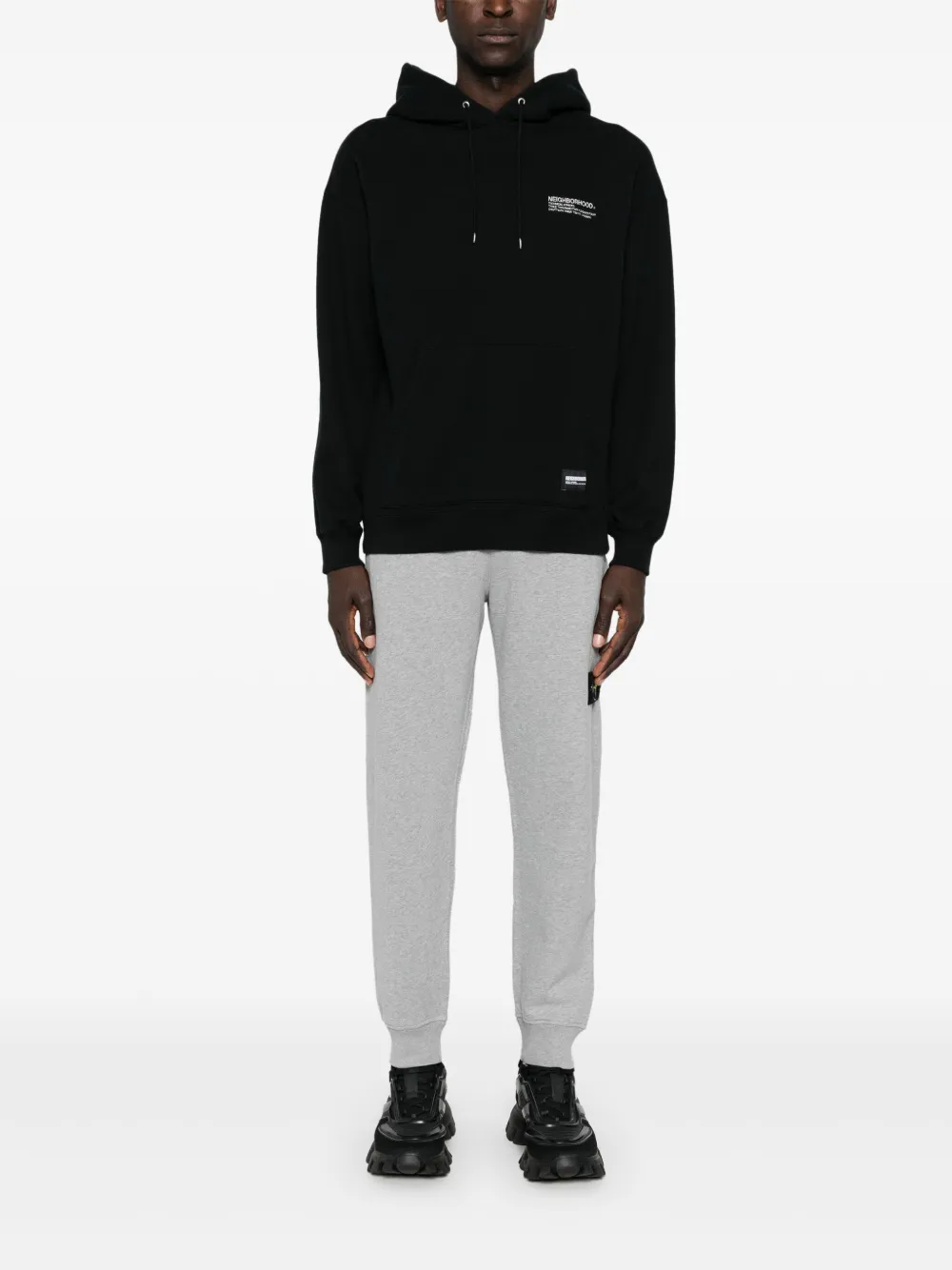 Stone Island Trainingsbroek met Compass-logopatch - Grijs