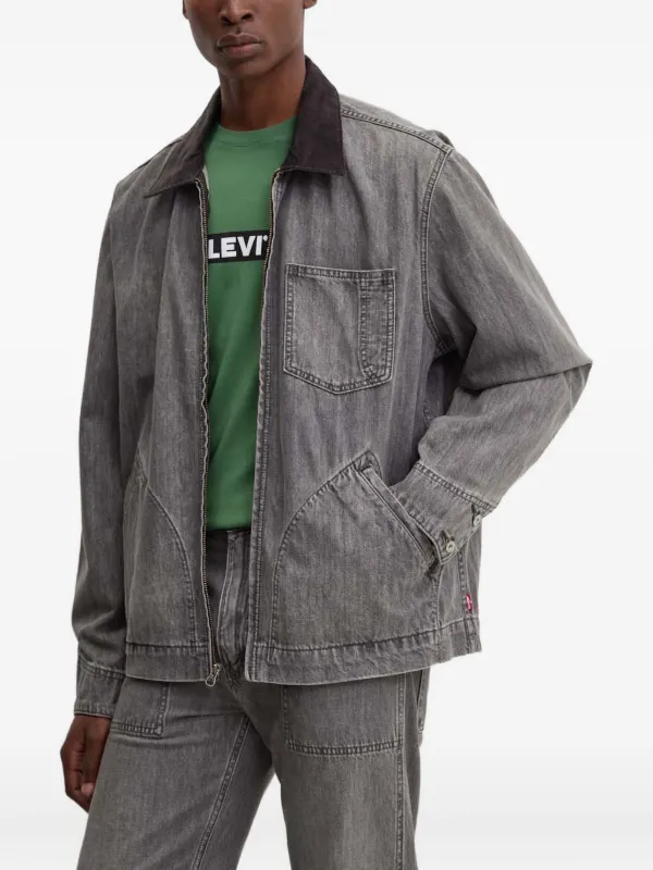 Levi's ジップアップ ジャケット | グレー | FARFETCH JP