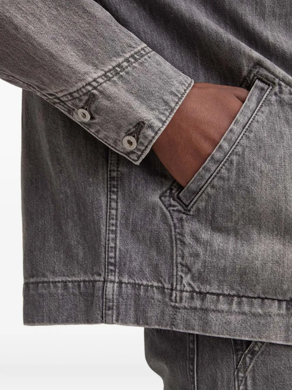 Levi's Zip-fastening Jacket In Gray