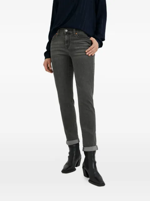 Levi's mid-rise jeans