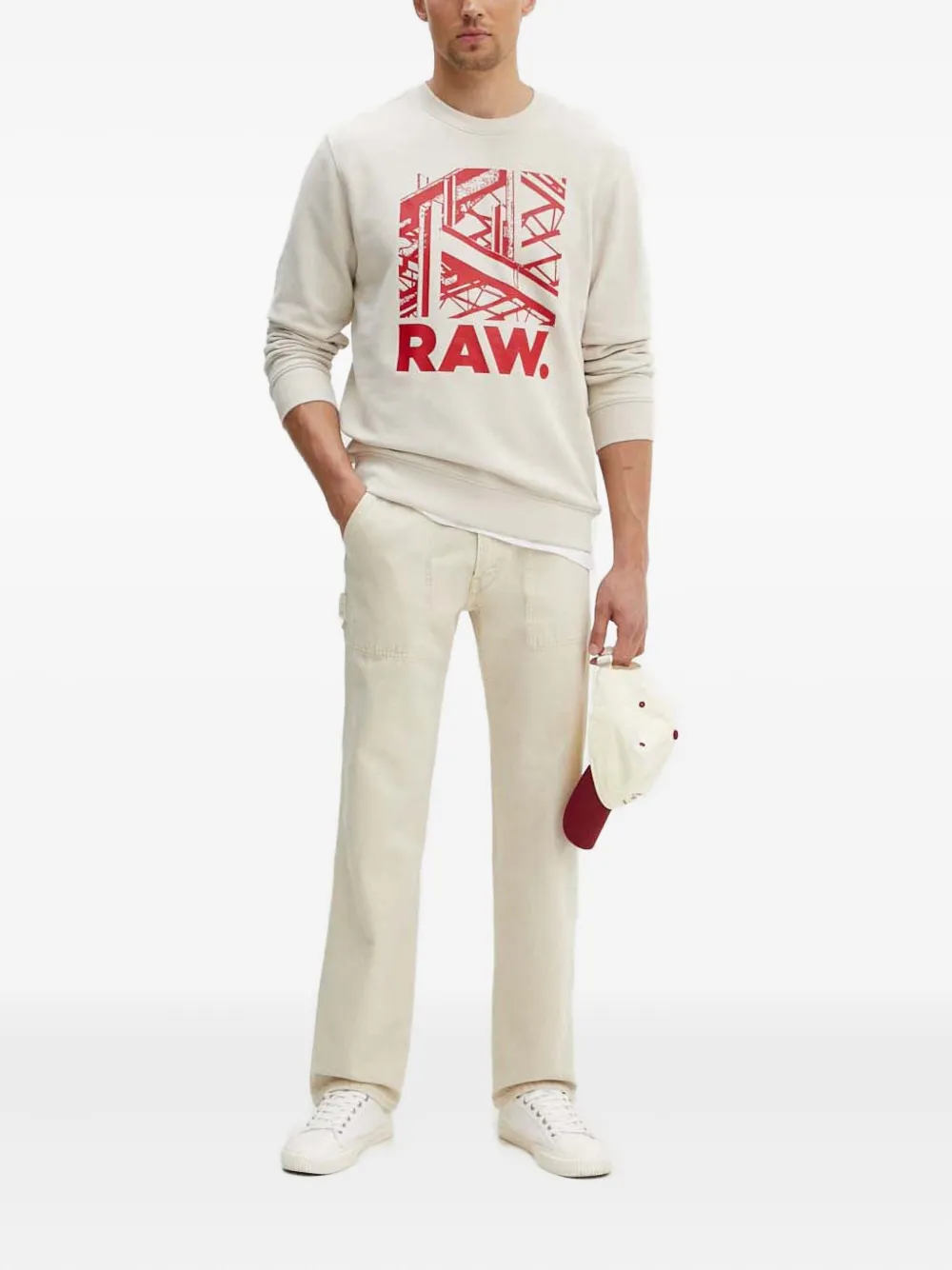 Levi's 555™ jeans met opgestikte zak Wit