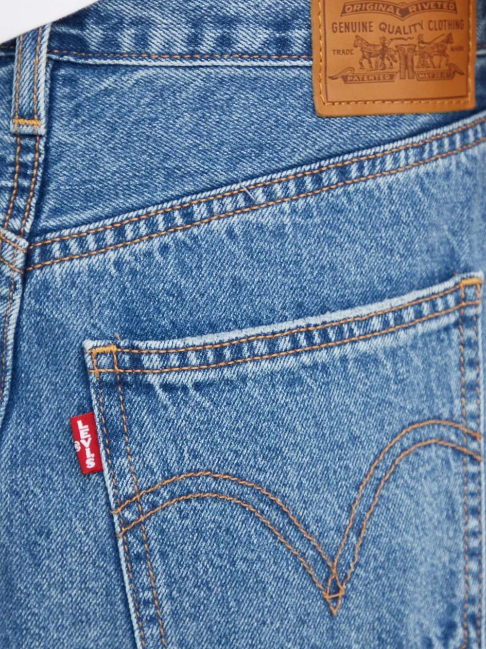Levi's Rok met cargo zak Blauw