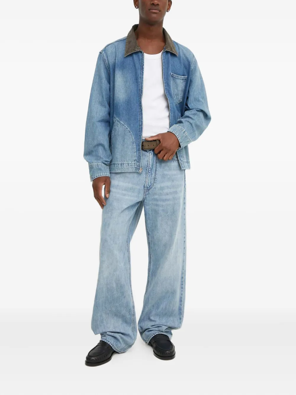 Levi's veste zippée à poches multiples | Vestes en jean | Image 2