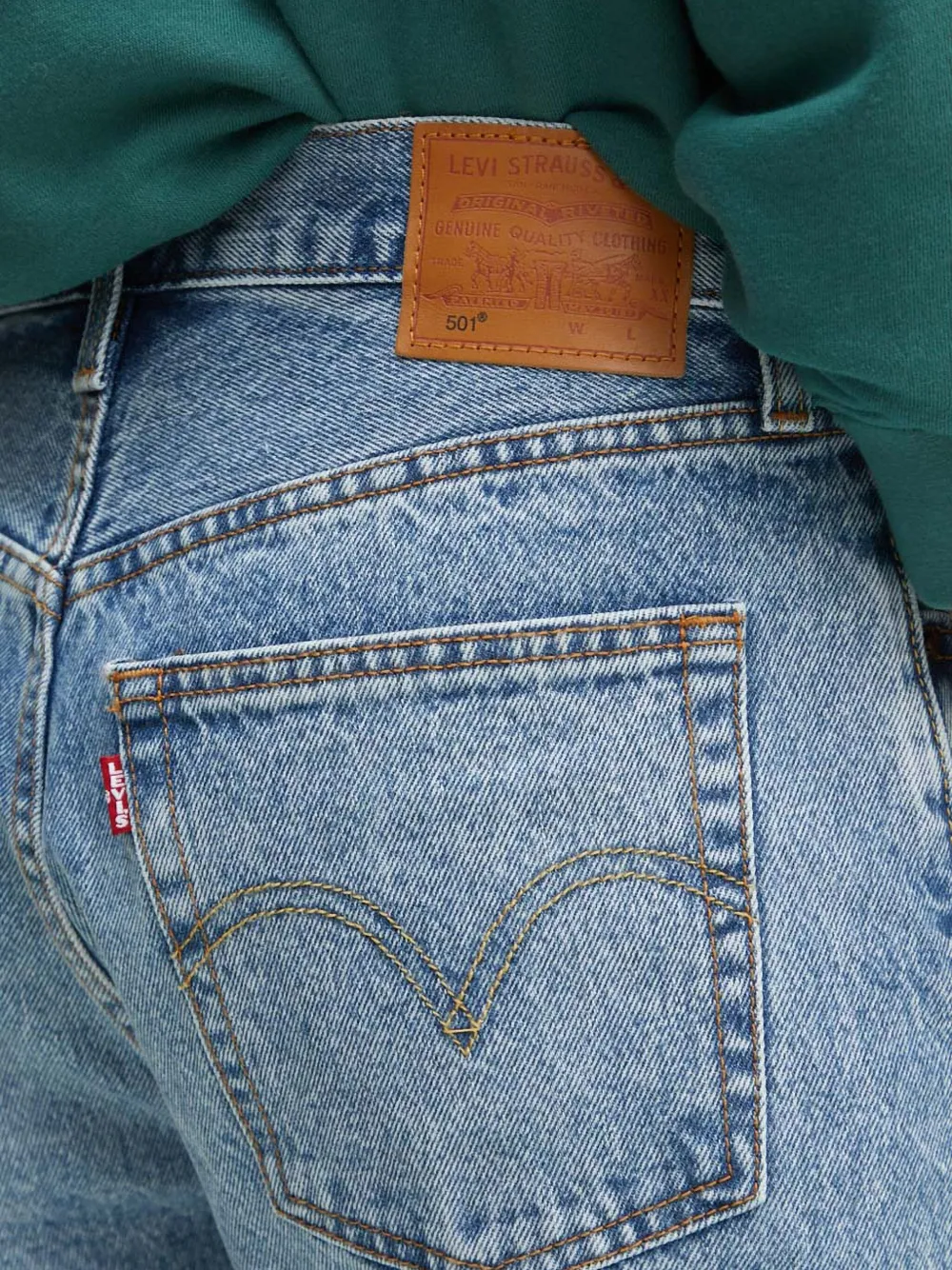 Levi's 501 Belt-loop Jeans In Blue
