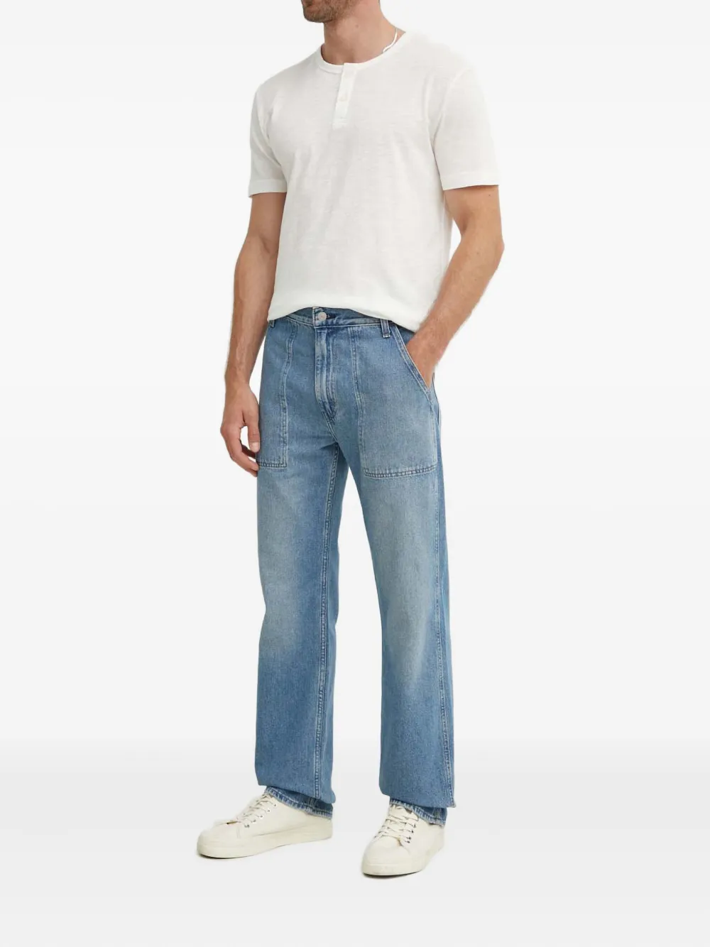 Levi's 555™ panelled-pocket jeans - Blauw