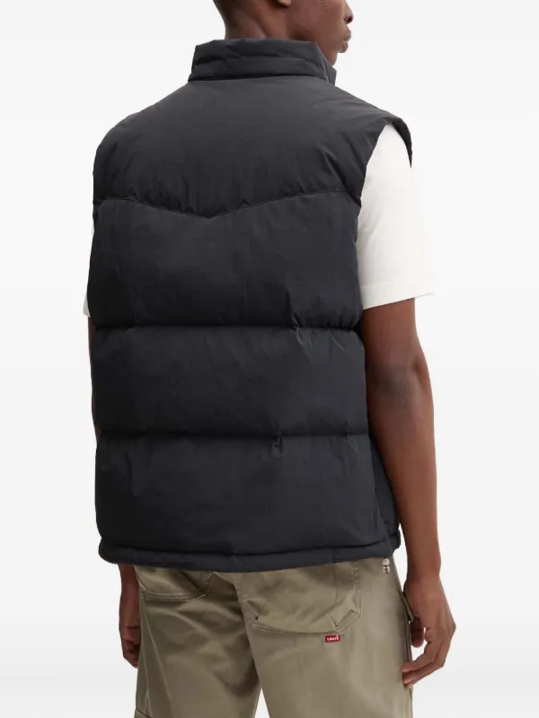 Levi's パデッドベスト | ブラック | FARFETCH JP
