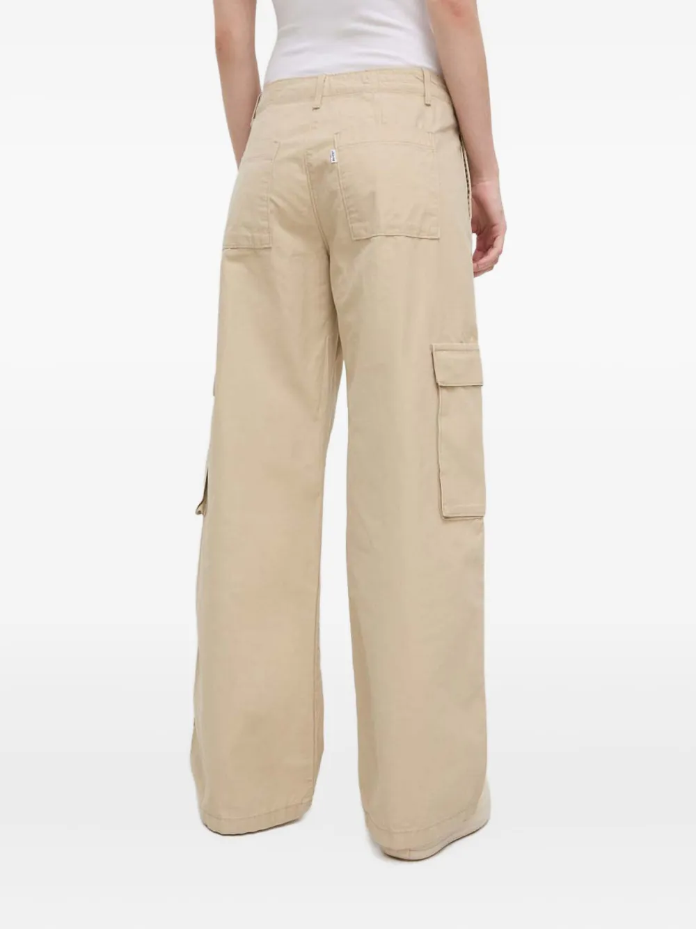 Levi's Baggy Cargo Trousers In Brown