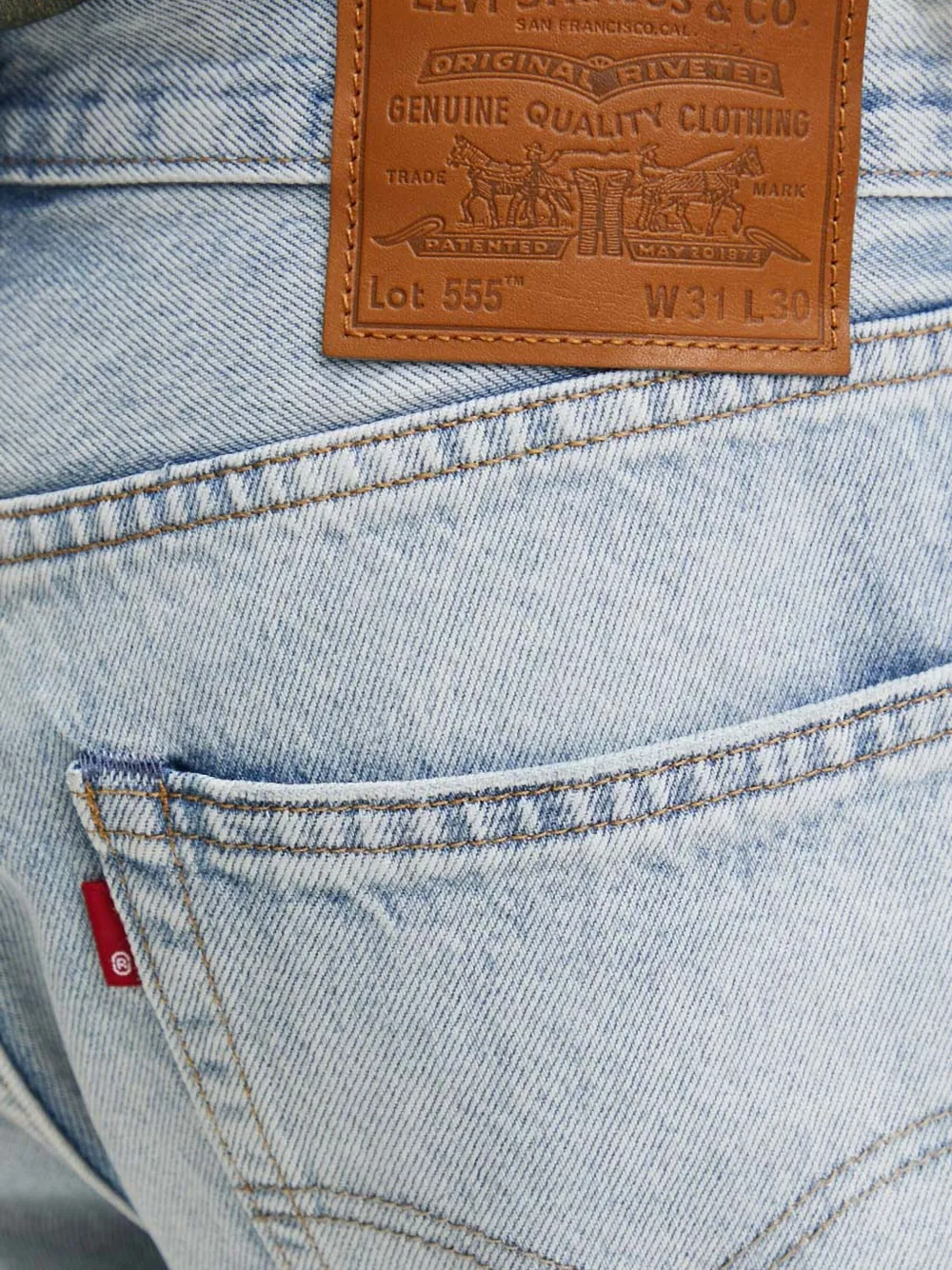 Levi's 555™ jeans met opgestikte zak Blauw