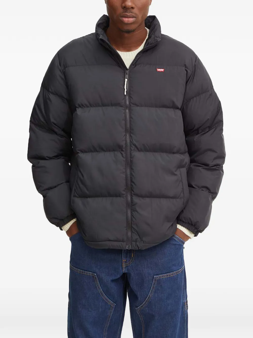 Levi's zip-fastening puffer jacket - Nero