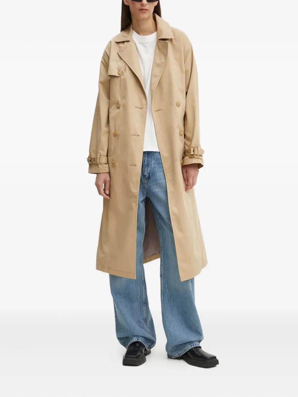 Levi's double-breasted belted coat | Trench Coats & Raincoats | Image 2