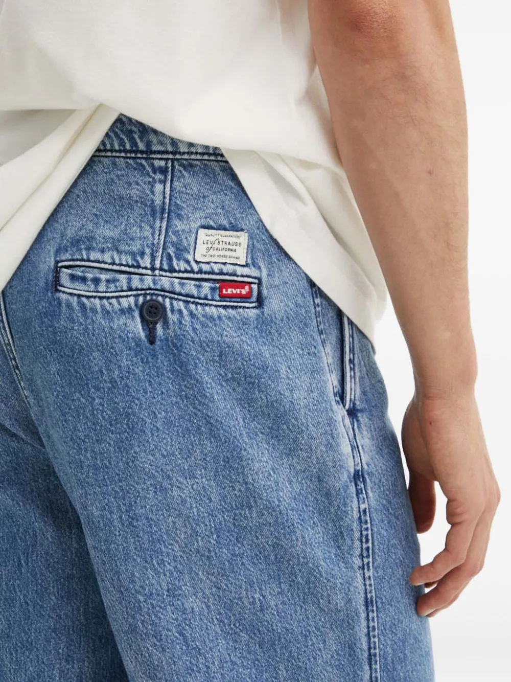 Levi's Xx Chino Pleated Jeans In Blue
