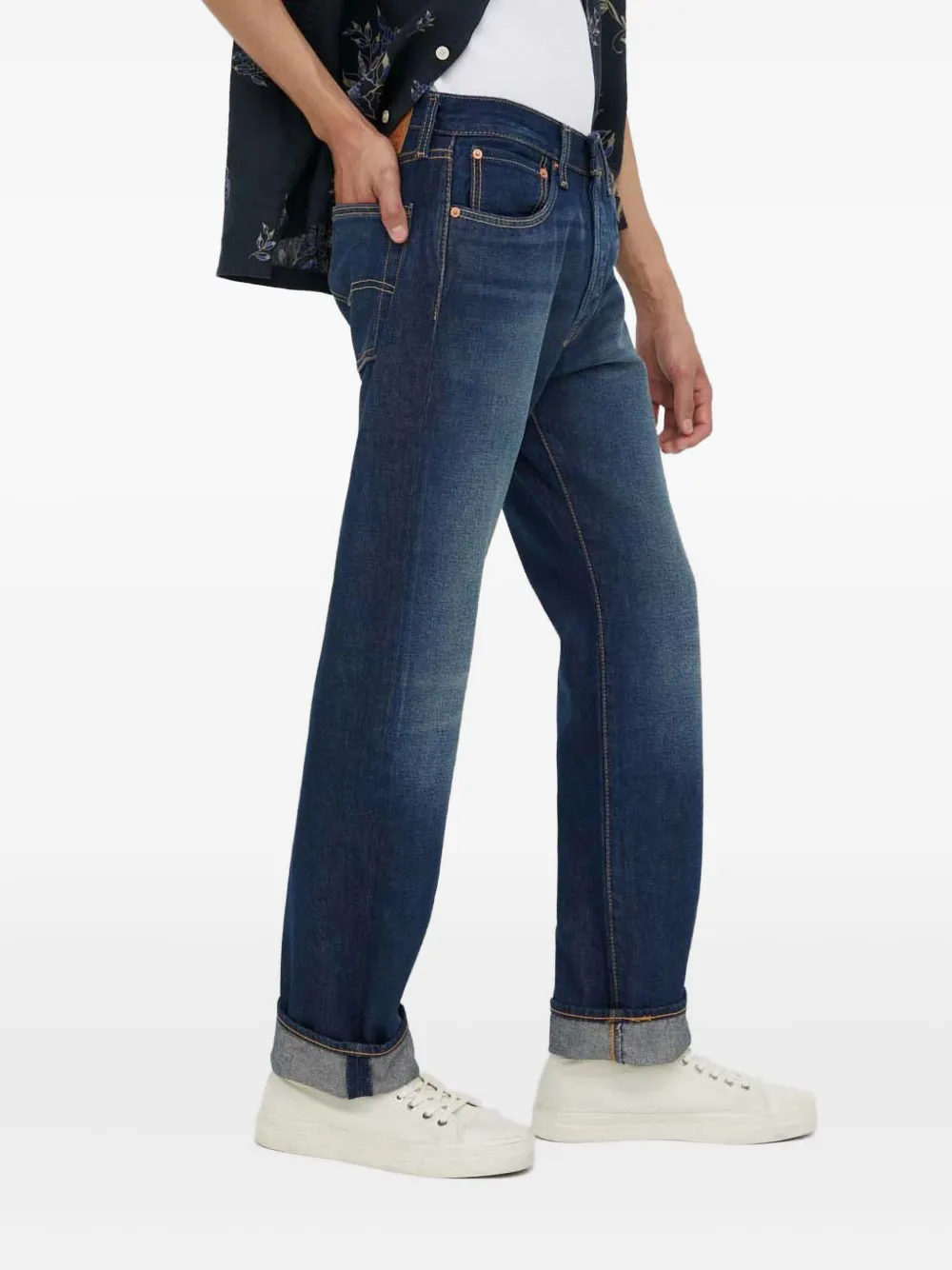 Levi's 501 Riveted Denim | Blue | Image 1
