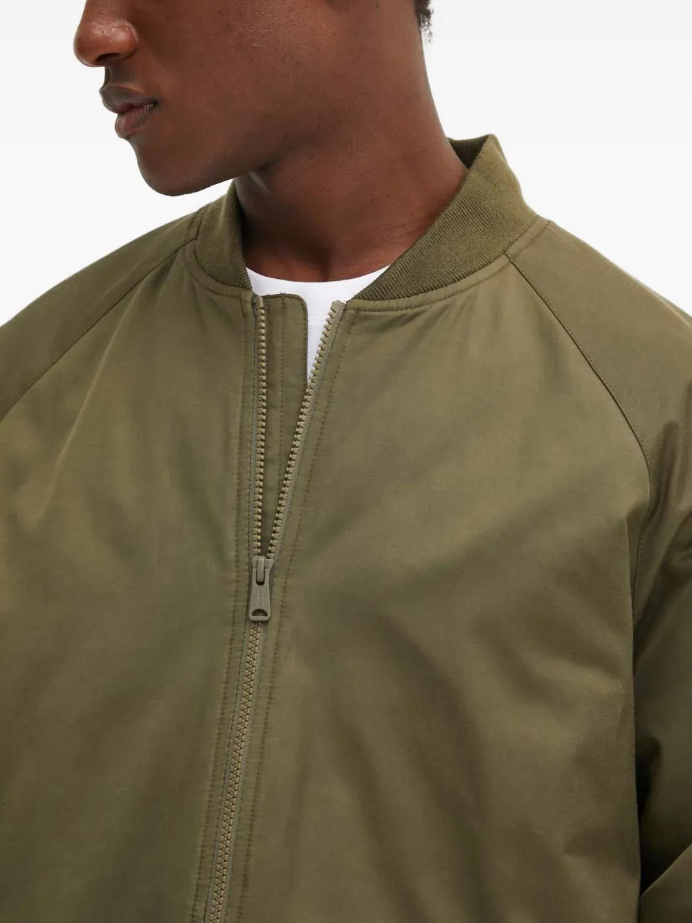 Levi's Zip-fastening Bomber Jacket In Green