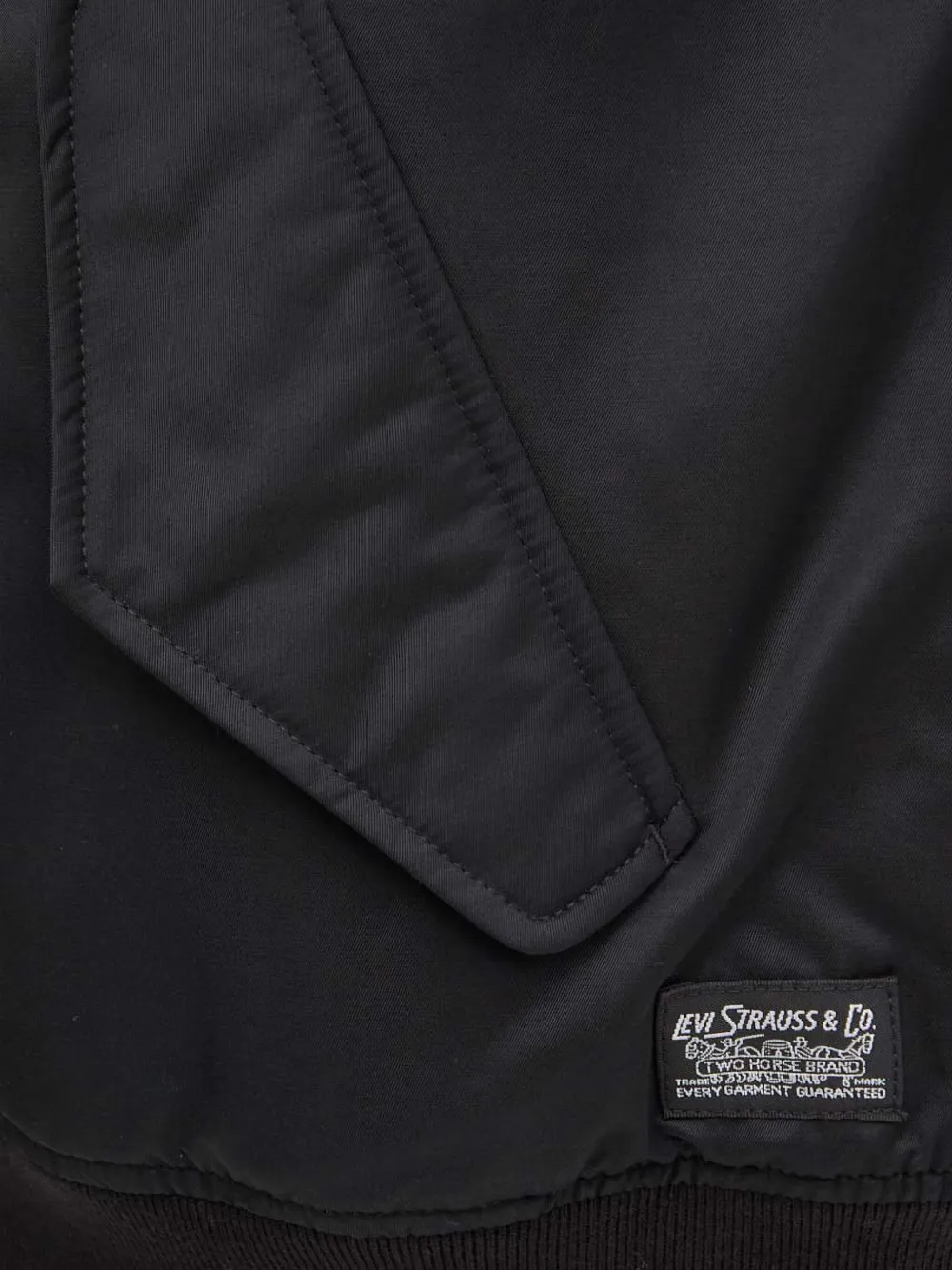 Levi's Jack met ritssluiting Zwart