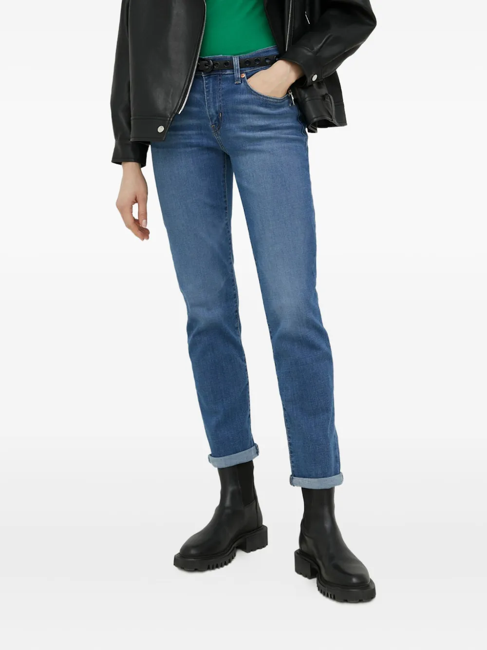 Levi's Belt-loop Jeans In Blue
