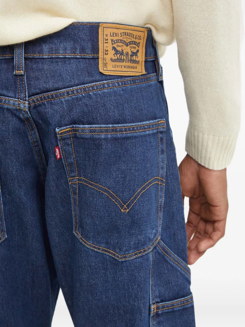 Levi's Workwear 565™ jeans met dubbele knie Blauw
