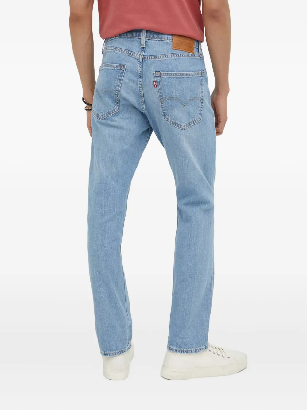 Levi's 502 jeans met riemlussen Blauw