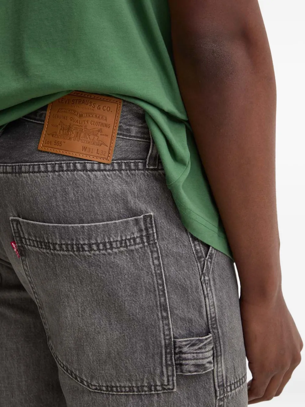 Levi's 555™ jeans met opgestikte zak Grijs