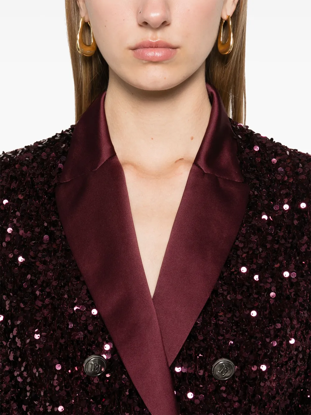 Elisabetta Franchi Special blazer Rood