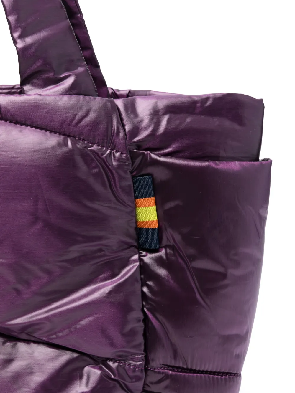 K Way Kids Nin Chintz shopper met kristallen Paars