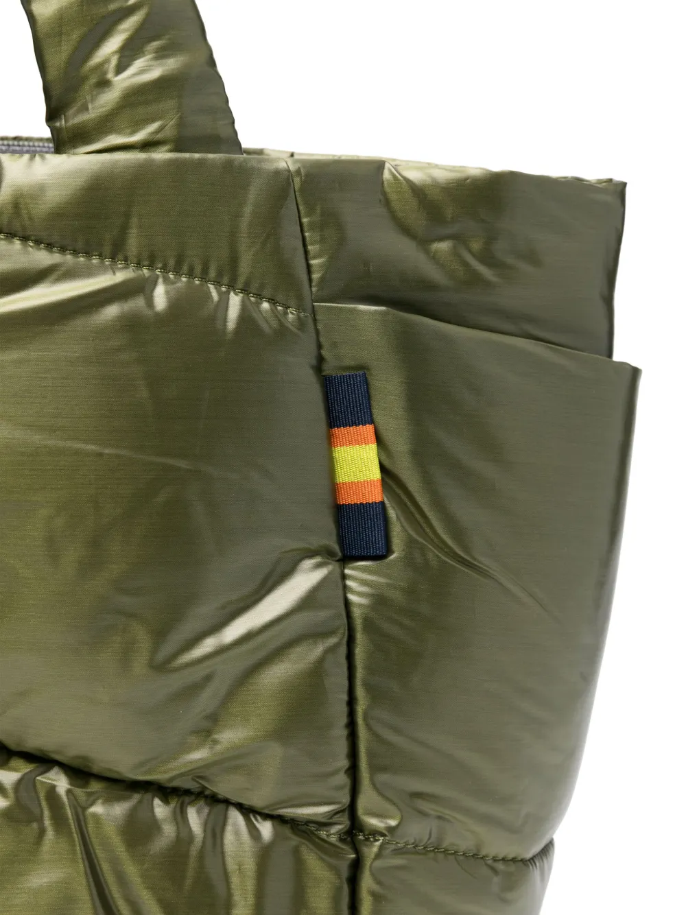 K Way Kids Nin Chintz shopper met kristallen Groen