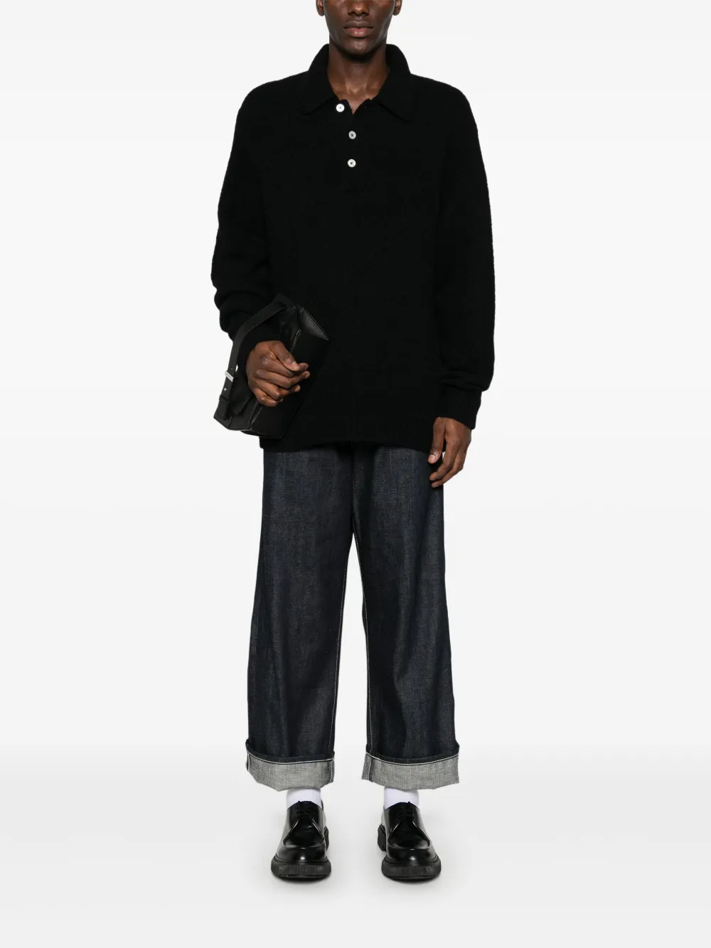 norseprojects Norse Projects Rasmus poloshirt - Zwart