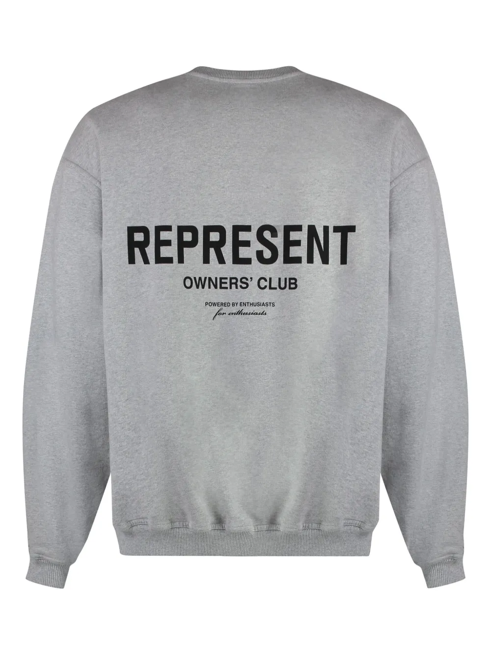 Represent Sweater met logoprint - Grijs