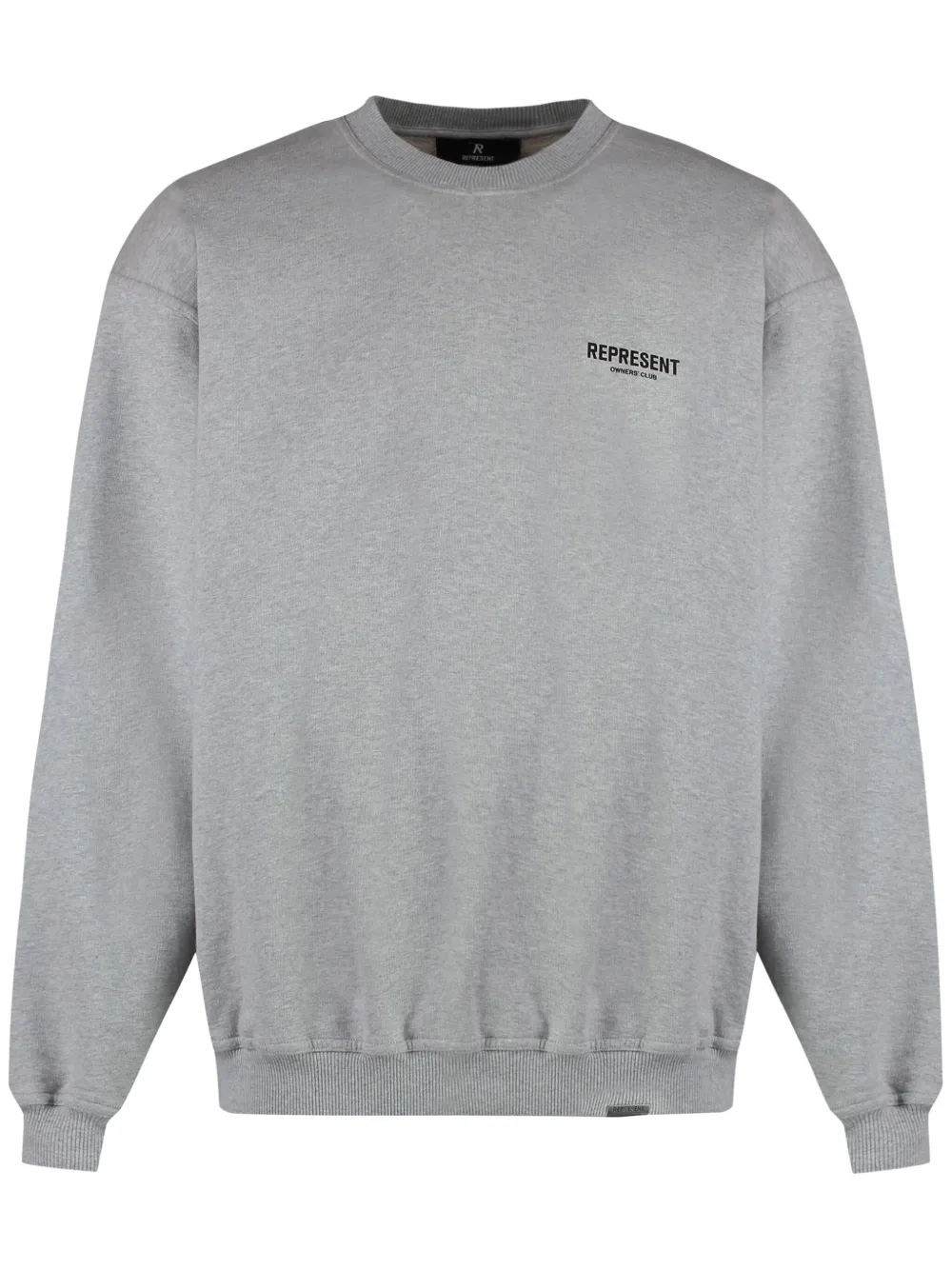 Represent sudadera con logo estampado | gris | Image 1