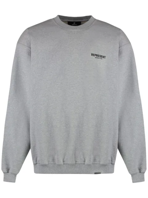 Represent logo-printed sweatshirt