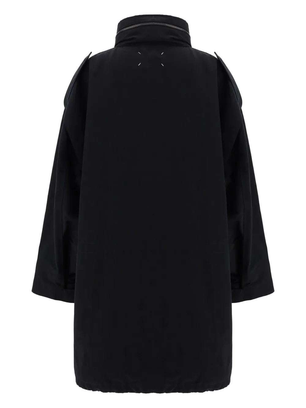 Maison Margiela Jas met capuchon - Zwart