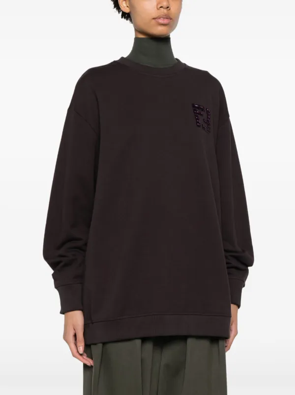 Fendi ff logo sweatshirt discount