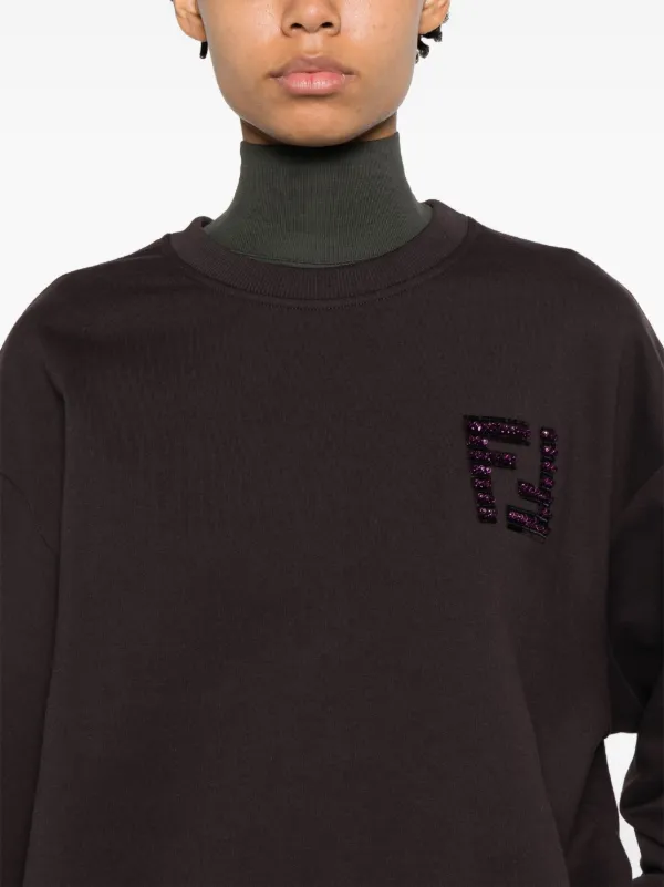 Fendi ff logo sweatshirt online