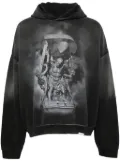 Represent graphic-printed hoodie - Black