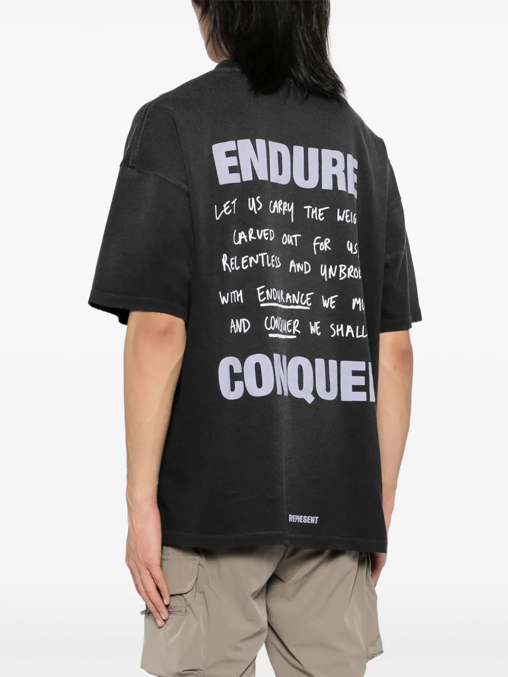 Represent Atlas T-shirt Zwart