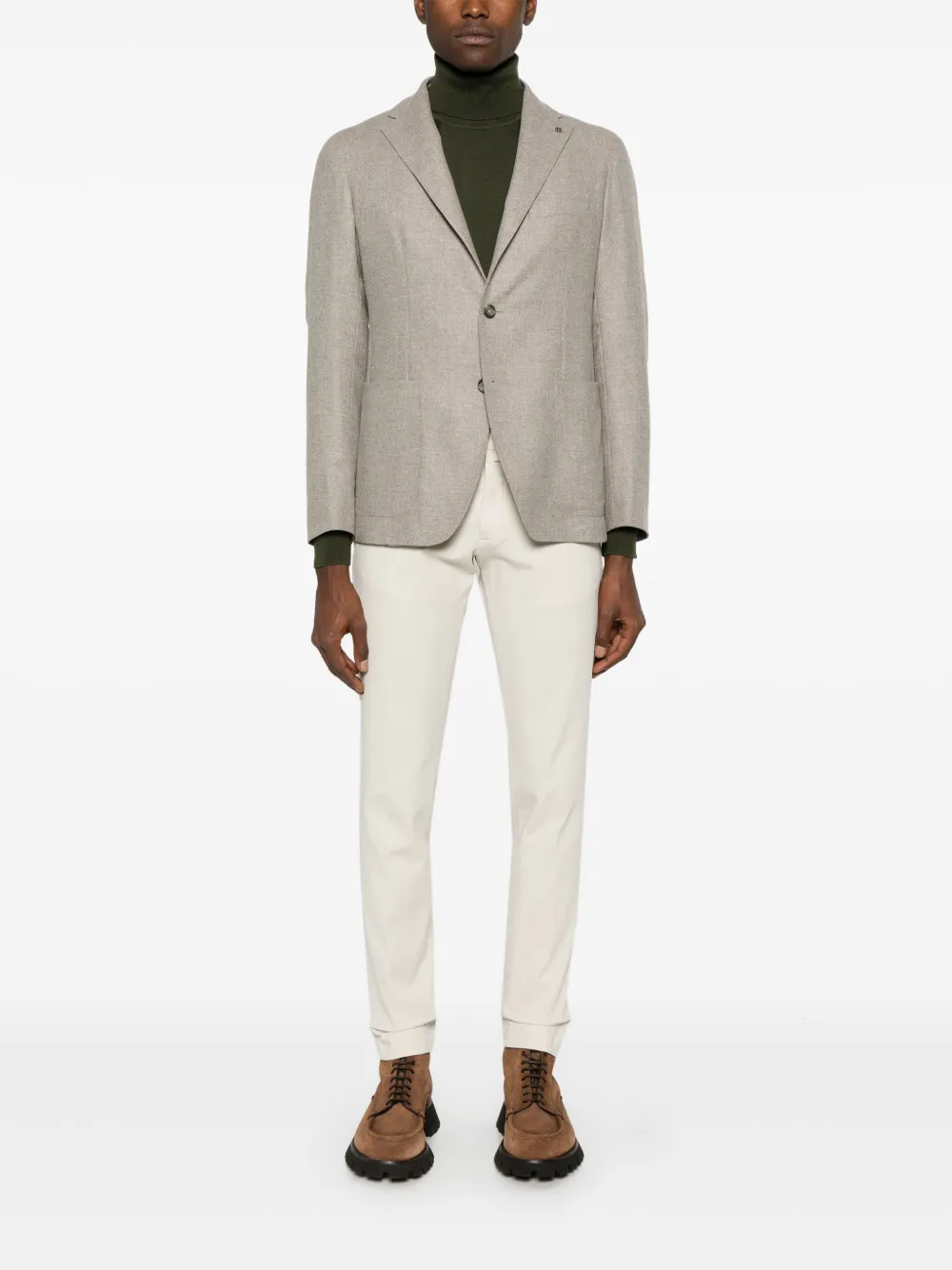 Briglia 1949 Broek met toelopende pijpen - Beige