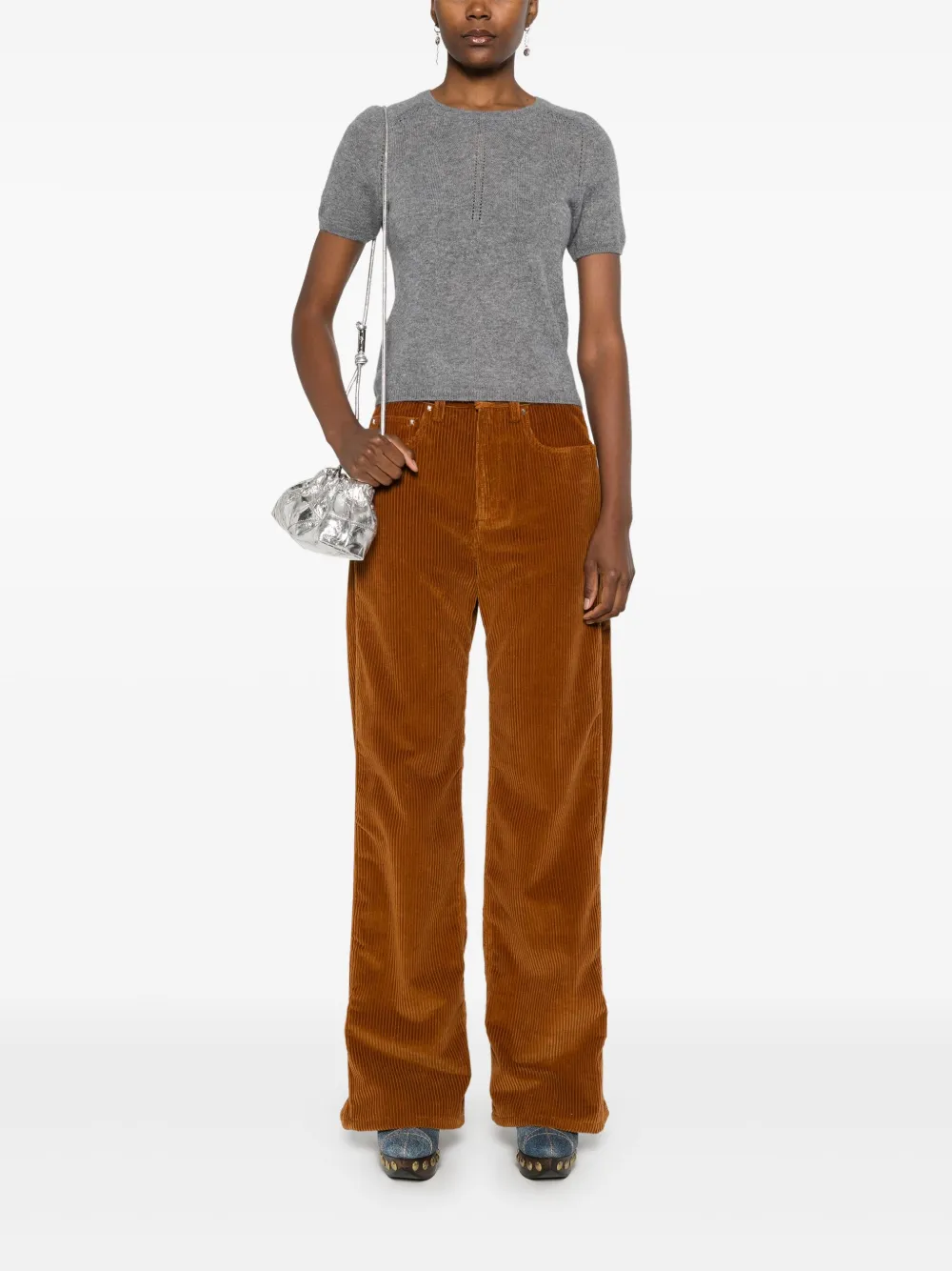 Cheap Off-White perforated t-shirt Men