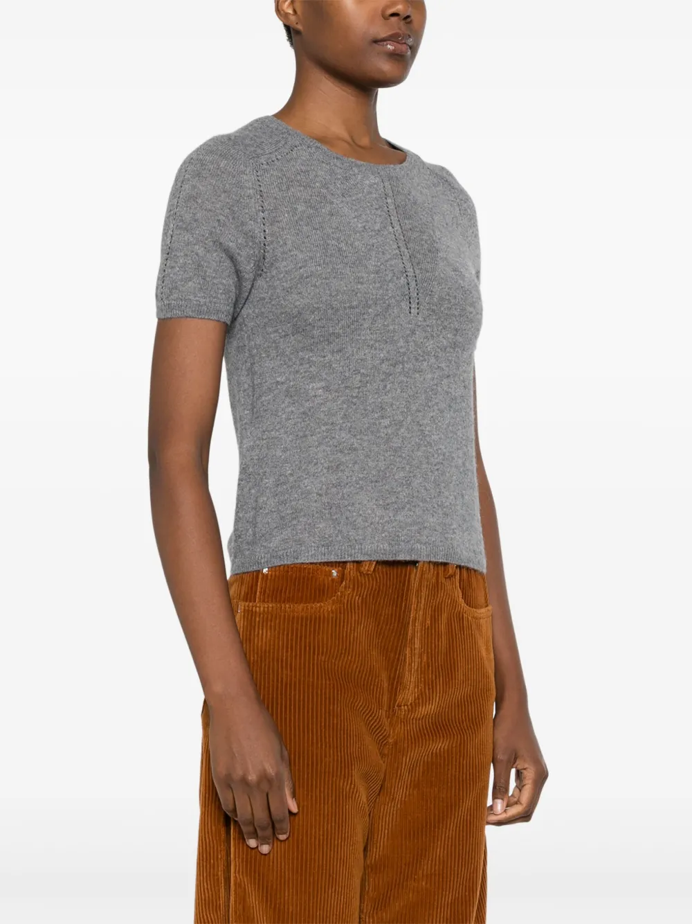 Cheap Off-White perforated t-shirt Men
