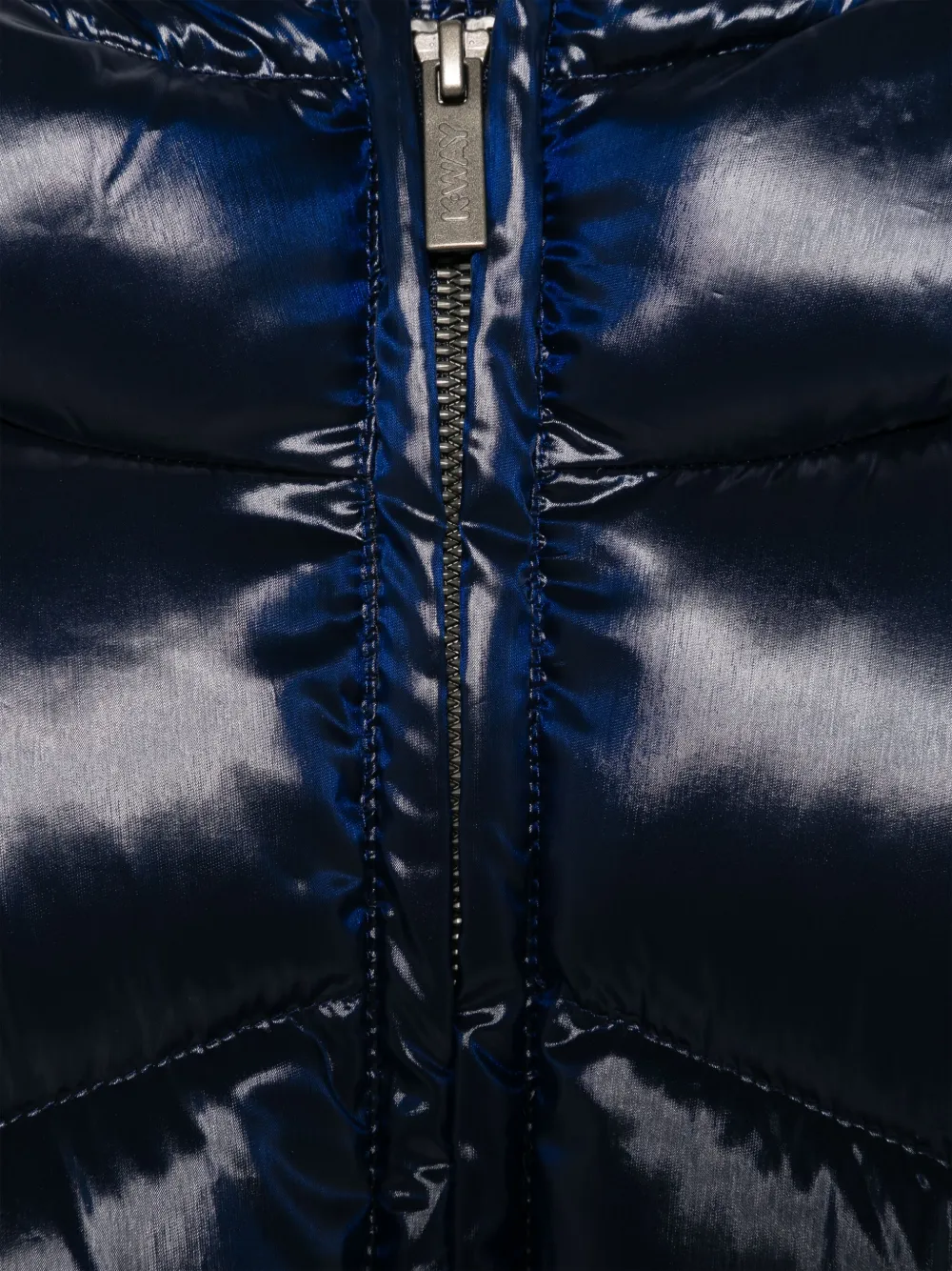 K Way Kids Ninev Crystal Chintz donsjack Blauw