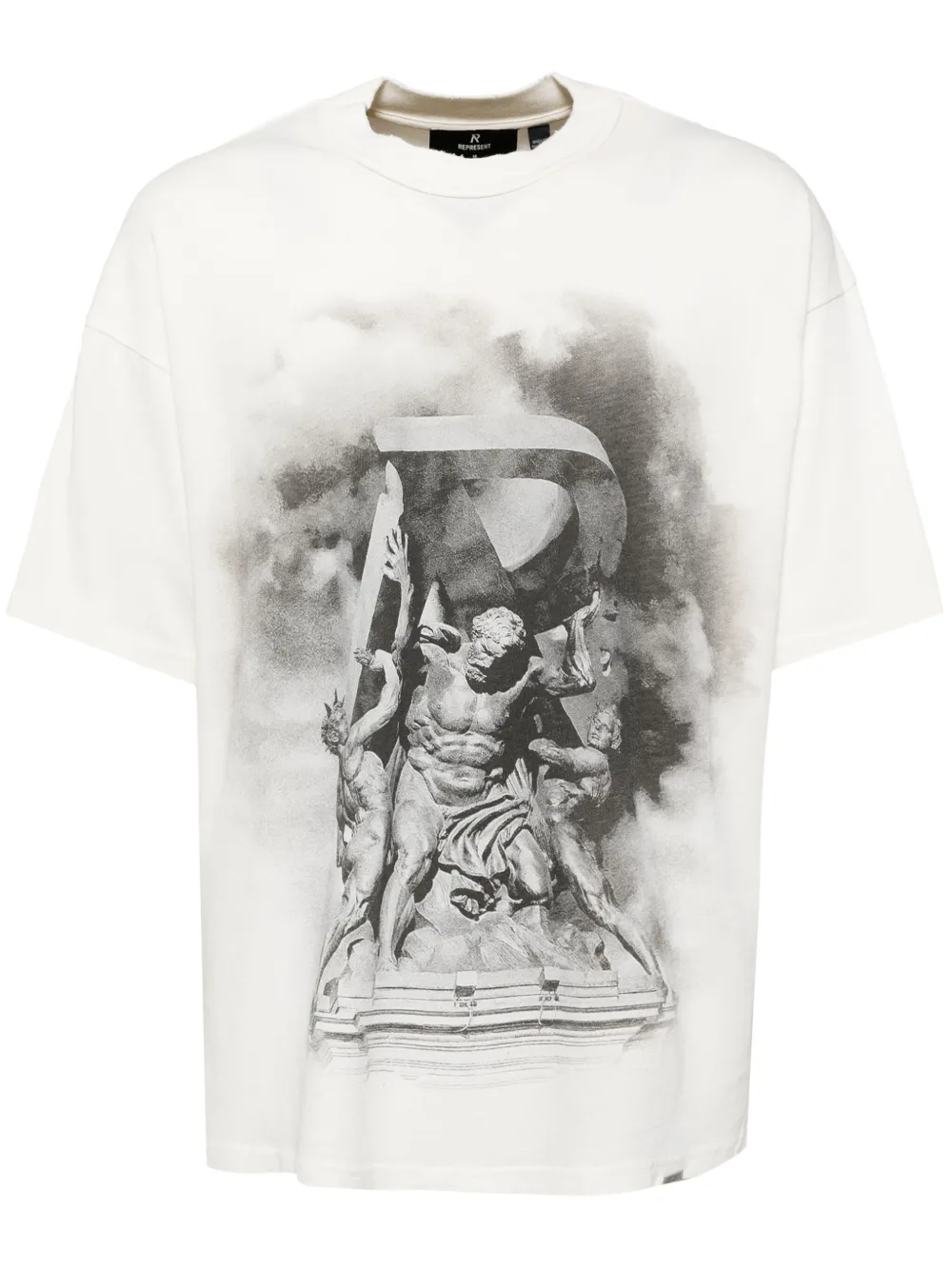 Represent Atlas T-shirt Wit