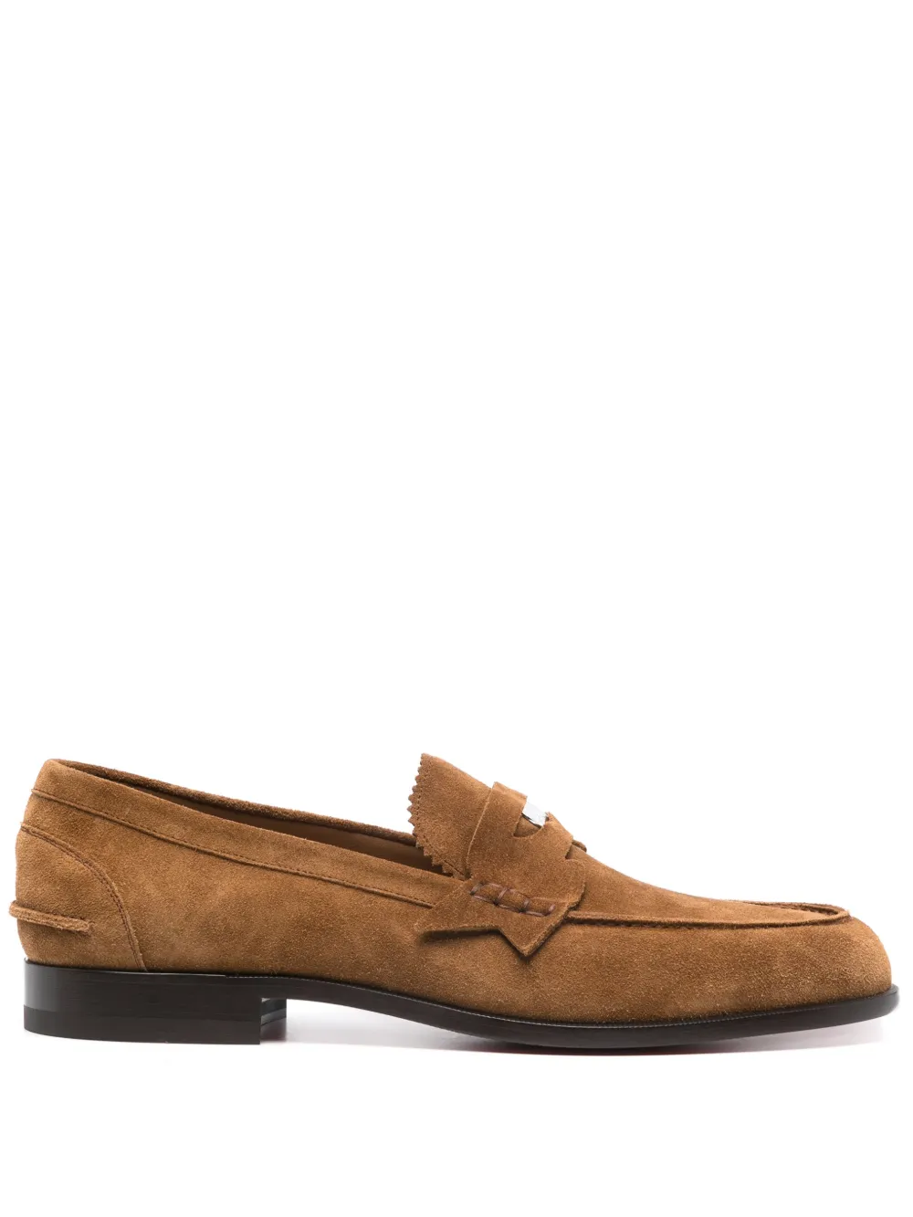 Christian Louboutin Penny Loafers Brown FARFETCH