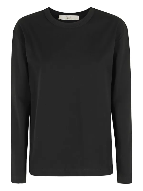 Tela Cotton T-shirt Black FARFETCH PH