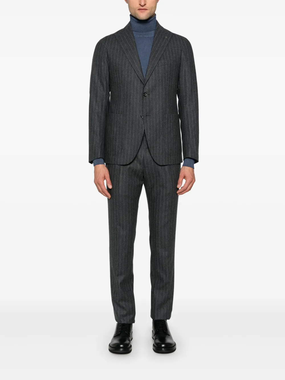 Tagliatore pinstriped suit - Grijs